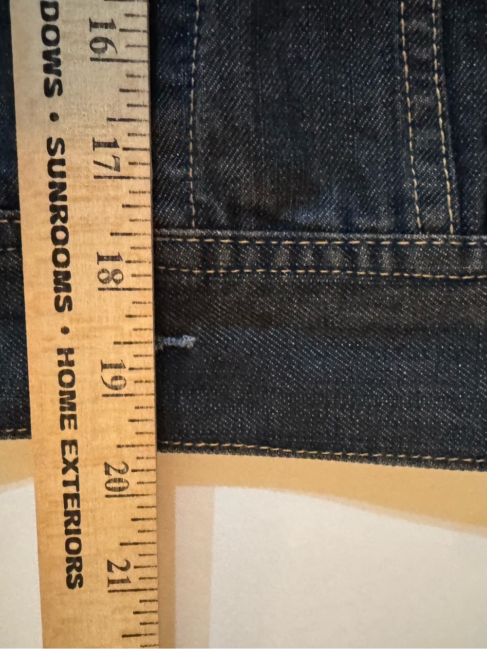 Vintage RG 512 Sleeveless Blue Jean Jacket - Picture 10 of 13